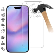 Protecteur d'écran iPhone 17 Pro en verre trempé - 9H - Case Friendly - 2 Pcs.