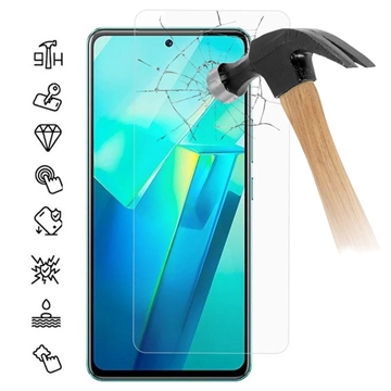 Protecteur d’Écran vivo T2 en Verre Trempé - 9H - Case Friendly  - Clair