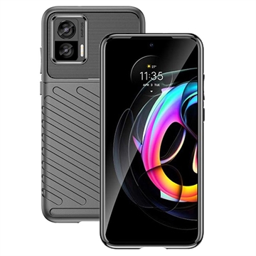 Coque Motorola Moto G22 en TPU - Série Thunder - Noire