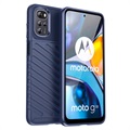 Coque Motorola Moto G22 en TPU - Série Thunder - Bleue