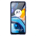 Coque Motorola Moto G22 en TPU - Série Thunder - Bleue
