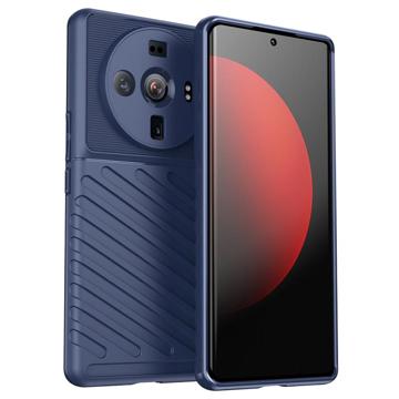 Coque Xiaomi 12S Ultra en TPU - Série Thunder - Bleu