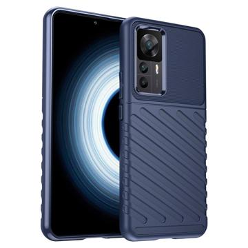 Coque Samsung Galaxy S22 Ultra 5G en TPU - Séries Thunder - Noire