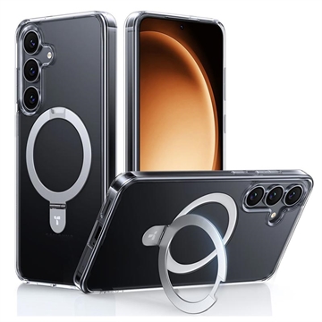 Coque MagSafe Samsung Galaxy S25 Torras Guardian Ostand - Transparente