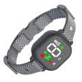 Collier anti aboiement pour chien à écran tactile - Bip et vibration à double moteur