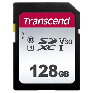 Carte Mémoire SDHC Transcend 300S TS128GSDC300S - 128Go