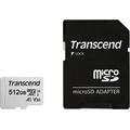 Carte mémoire Transcend 300S microSDXC avec adaptateur SD TS512GUSD300S-A - 512GB