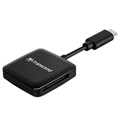 Lecteur de Carte Transcend Type-C RDC3 - USB 3.2 Gen 1 - Noir