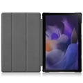 Étui à Rabat Tri-Fold pour Samsung Galaxy Tab A8 10.5 (2021) - Noir