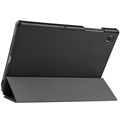 Étui à Rabat Tri-Fold pour Samsung Galaxy Tab A8 10.5 (2021) - Noir