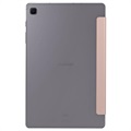Étui à Rabat Samsung Galaxy Tab A7 10.4 (2020) - Série Tri-Fold - Rose Doré