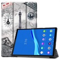 Étui à Rabat Lenovo Tab M10 FHD Plus - Série Tri-Fold - Tour Eiffel