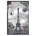 Étui à Rabat Lenovo Tab M10 FHD Plus - Série Tri-Fold - Tour Eiffel