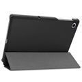 Étui à Rabat Lenovo Tab M10 FHD Plus - Série Tri-Fold - Noir