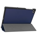 Étui à Rabat Lenovo Tab M10 FHD Plus - Série Tri-Fold - Bleu Foncé