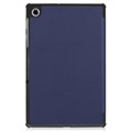 Étui à Rabat Lenovo Tab M10 FHD Plus - Série Tri-Fold - Bleu Foncé