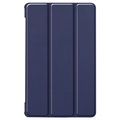 Étui à Rabat Lenovo Tab M8 (3rd Gen) - Série Tri-Fold - Bleu Foncé