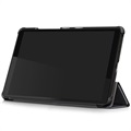 Étui à Rabat Lenovo Tab M8 (HD), Tab M8 (FHD) - Série Tri-Fold - Noir