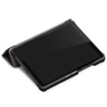 Étui à Rabat Lenovo Tab M8 (HD), Tab M8 (FHD) - Série Tri-Fold - Noir