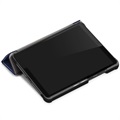 Étui à Rabat Lenovo Tab M8 (HD), Tab M8 (FHD) - Série Tri-Fold - Bleu Foncé