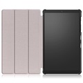 Étui à Rabat Samsung Galaxy Tab A7 Lite - Série Tri-Fold - Gris