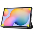 Étui à Rabat Samsung Galaxy Tab S6 Lite 2020/2022 - Série Tri-Fold - Noir