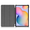 Étui à Rabat Samsung Galaxy Tab S6 Lite 2020/2022 - Série Tri-Fold - Gris