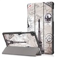 Étui à Rabat Smart Lenovo Tab M10 HD Gen 2 - Série Tri-Fold - Tour Eiffel