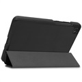 Étui à Rabat Lenovo Tab M7 - Série Tri-Fold - Noir