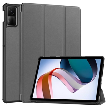 Étui à Rabat Smart Xiaomi Redmi Pad SE - Série Tri-Fold - Gris