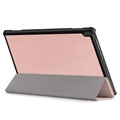 Étui Folio Intelligent Lenovo Tab M10 - Série Tri-Fold - Rose Doré