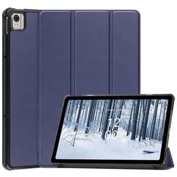 Étui Folio Intelligent Nokia T21 - Série Tri-Fold - Bleu