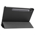 Étui à Rabat Smart Samsung Galaxy Tab S8 - Série Tri-Fold - Noir