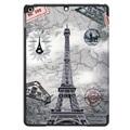 Étui à Rabat Smart iPad 10.2 2019/2020 - Série Tri-Fold - Tour Eiffel