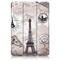 Étui à Rabat Smart iPad Air 2020/2022 - Série Tri-Fold - Tour Eiffel