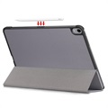 Étui à Rabat Smart iPad Air 2020/2022 - Série Tri-Fold - Gris