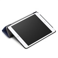 Étui à Rabat Smart iPad Mini (2019) - Série Tri-Fold - Bleu Foncé