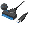 Câble Adaptateur USB 3.0 SATA III W25CE01 - Noir