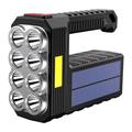 Lampe de poche solaire portative rechargeable par USB / Lampe de poche super lumineuse