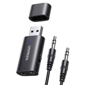 Ugreen CM523 Émetteur et récepteur audio Bluetooth 5.1 2-en-1 - Noir