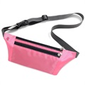 Ceinture de Sport Résistante à l'eau avec Triple Poche Ultimate - Rose