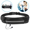 Ceinture de Sport Résistante à l'eau Ultimate avec Porte-bouteilles - Noir