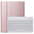 Étui Ultra Mince avec Clavier Bluetooth pour iPad Pro 11 - Rose Doré