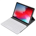 Étui Ultra Mince avec Clavier Bluetooth pour iPad Pro 11 - Rose Doré