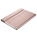 Étui Ultra Mince avec Clavier Bluetooth pour Samsung Galaxy Tab A7 10.4 (2020) - Rose Doré