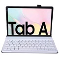 Étui Ultra Mince avec Clavier Bluetooth pour Samsung Galaxy Tab A7 10.4 (2020) - Rose Doré