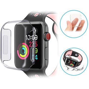 Coque TPU Apple Watch Series 4 Ultra Fine - 40mm - Transparente