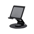 P57 Support De Téléphone De Bureau Multifonction Pliant Support De Tablette En Métal Rotatif À 360 ° Pour La Diffusion En Direct