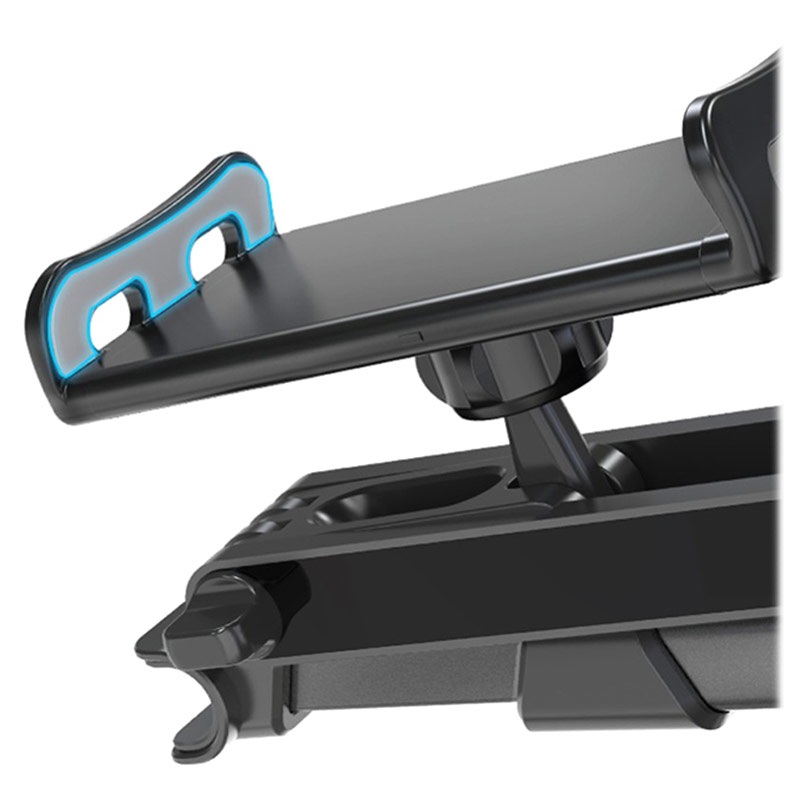 WONNIE Support Tablette Voiture Universel - Fixation Appuie-Tête Sièges Arrière Enfants, Réglable, 7 à 12,9 Pouces
