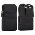 Etui universel à clip ceinture pour smartphones avec mousqueton et sangle - 6.3"-6.9"